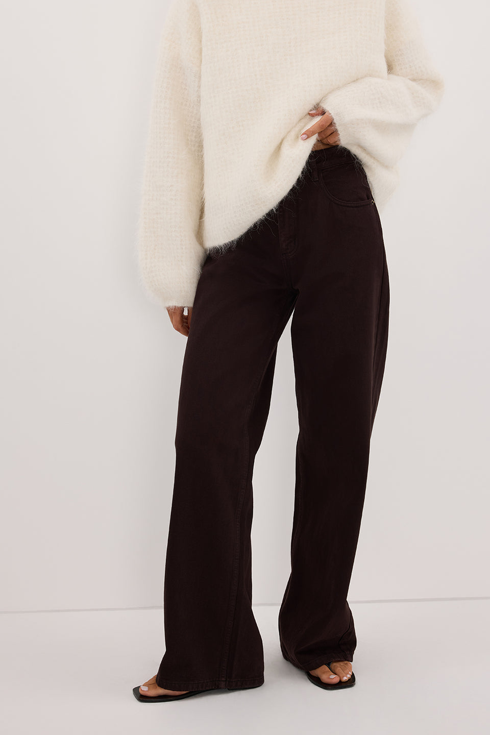 REAGAN 2.0 BURNT CHOC TALL JEAN