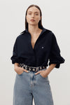 RHEA INK OVERSIZED COTTON SHIRT