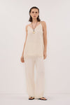 ANDREA SANDSTONE SLEEVELESS LACE CAMI TOP - PRE ORDER