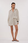 PALMA CREAM SILK BLEND SHORT