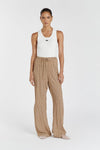 ADRIEN WHEAT DRAWSTRING PANT