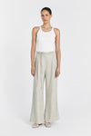 ENYO CHALK LINEN PANT