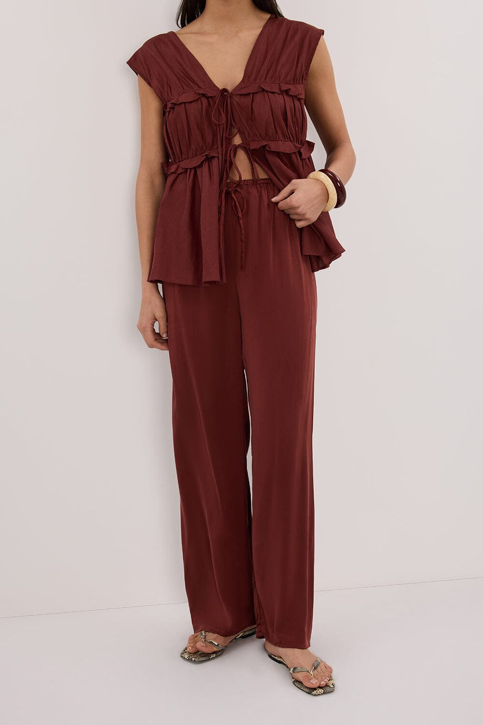 PERCY SAHARA SILK PANT Clothing DISSH Boutiques