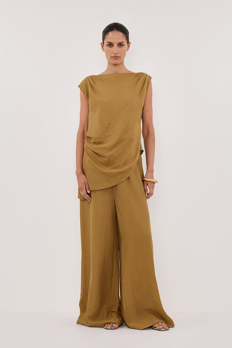 SHYLA FERN WIDE LEG PANT Clothing DISSH Boutiques 6 FERN