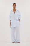 ELLIS ICE BLUE LINEN PANT - PRE ORDER