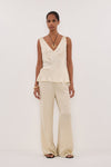 PIPPA STRAW SILK PANT