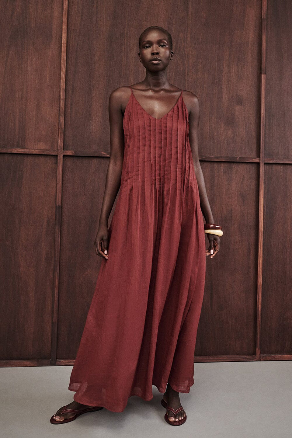 TAHLIA SAHARA RAMIE MAXI DRESS Clothing DISSH Boutiques