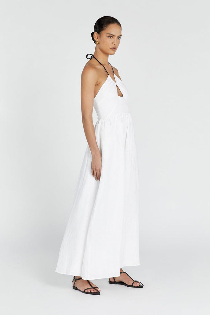 ALYSSA WHITE LINEN MAXI DRESS Dissh alyssa-white-linen-maxi-dress-dissh