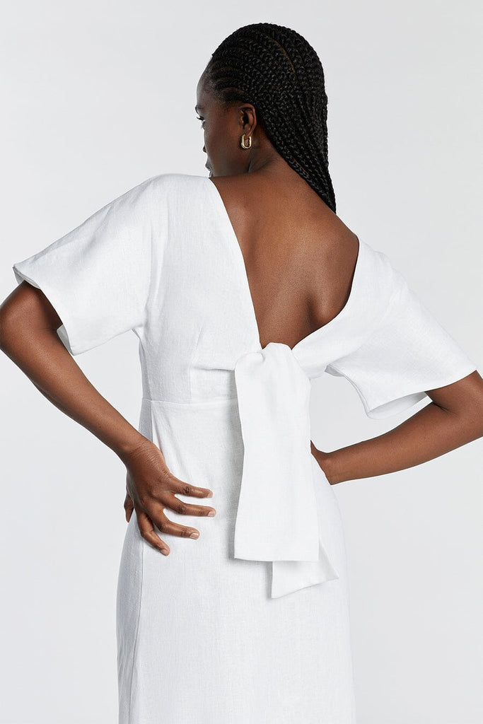 Dissh White Linen Set at Richard Killion blog