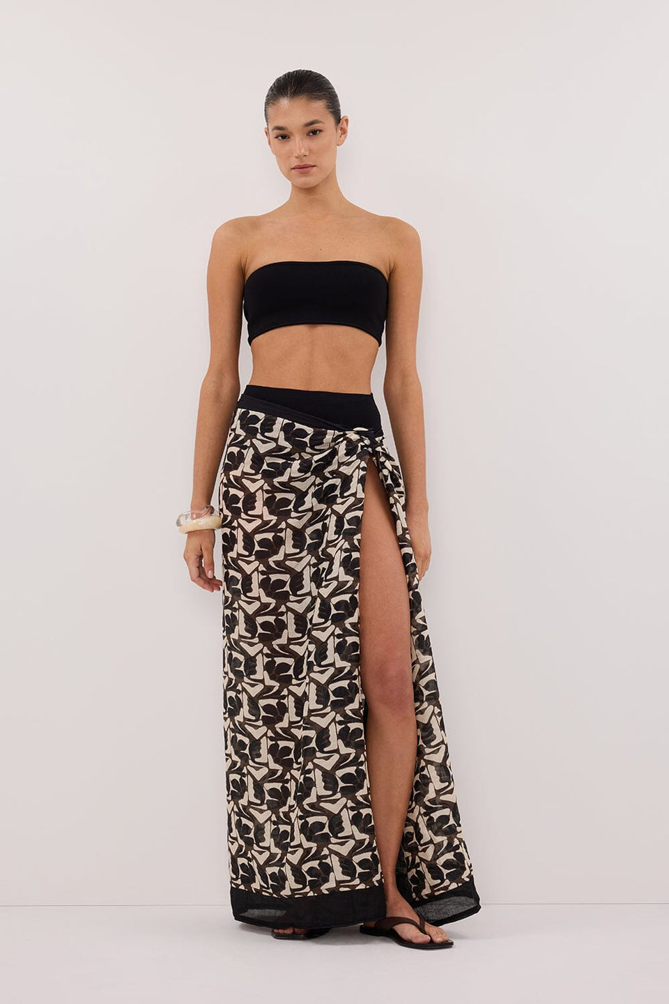 MATEO BITTER CHOC RAMIE SARONG - PRE ORDER Clothing DISSH Boutiques