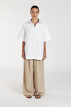 MABEL WHITE COTTON SHIRT