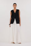 BRAX BLACK LONGLINE VEST