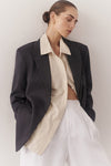 HARLEY SLATE BOYFRIEND BLAZER