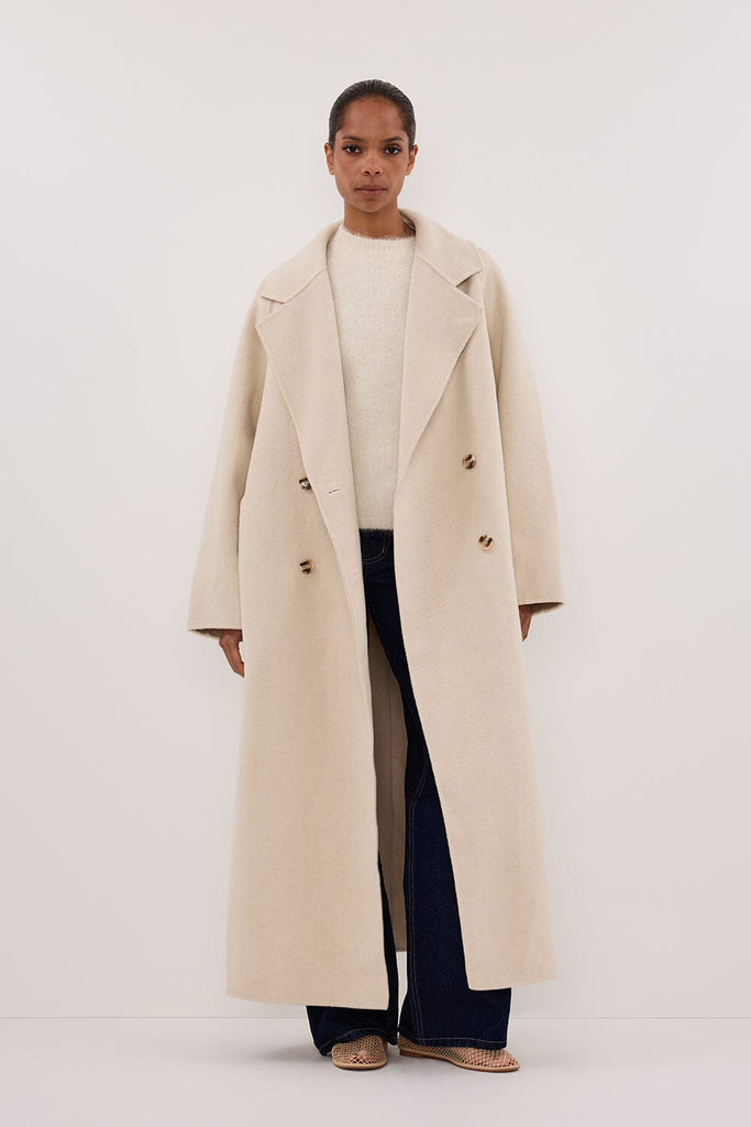 YORK BONE OVERSIZED WOOL COAT