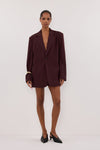 PRUE WALNUT OVERSIZED BLAZER
