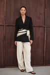 LIZA BLACK OVERSIZED BLAZER