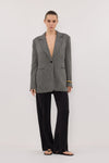MANHATTAN CHARCOAL TWEED BLAZER