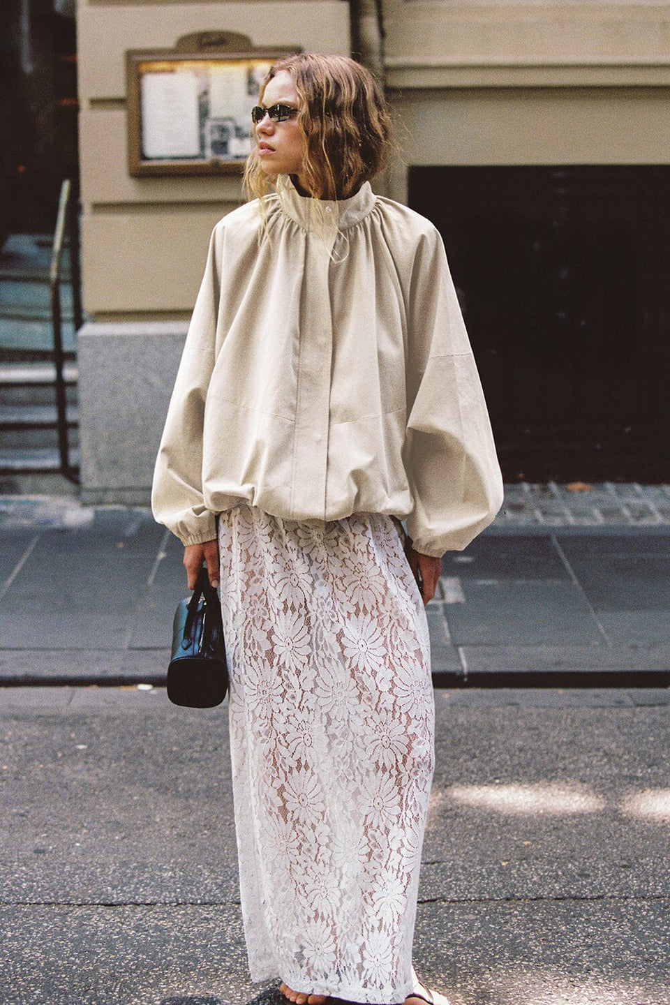 OAKLEE OYSTER BATWING LIGHTWEIGHT JACKET - PRE ORDER Clothing DISSH Boutiques