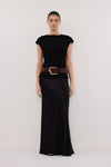 SIERRA BLACK TEXTURED TOP