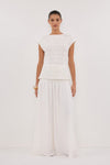 SIERRA WHITE TEXTURED TOP