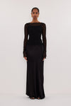 LIZZIE BLACK LACE LONG SLEEVE TOP