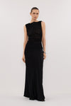 LIZZIE BLACK SLEEVELESS LACE TOP