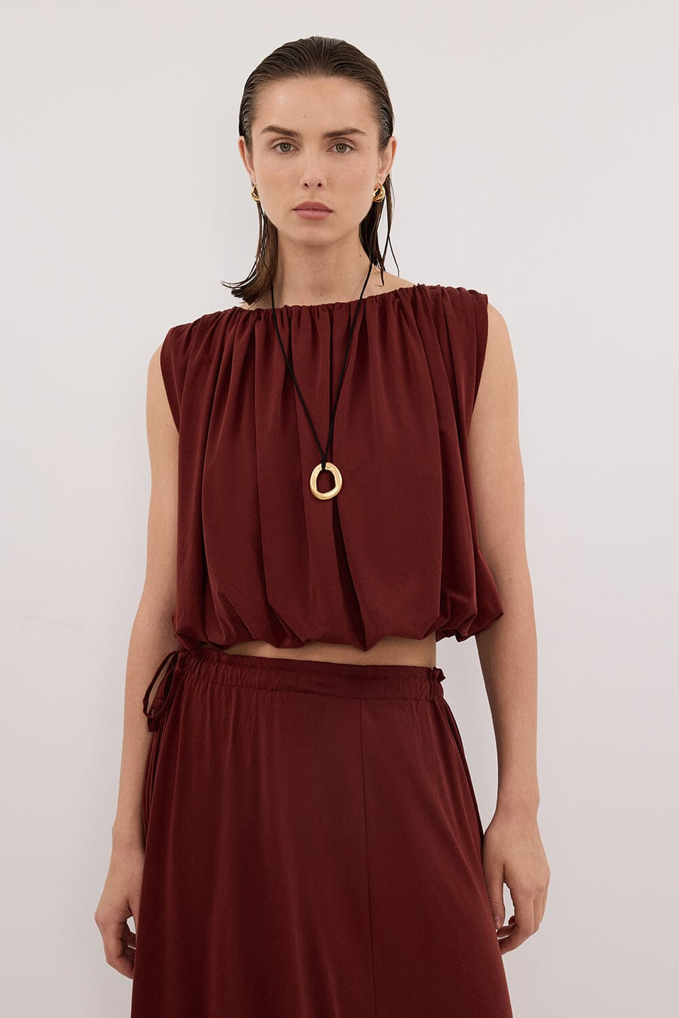 AVA SAHARA SLEEVELESS MODAL BLEND TOP Clothing DISSH Boutiques