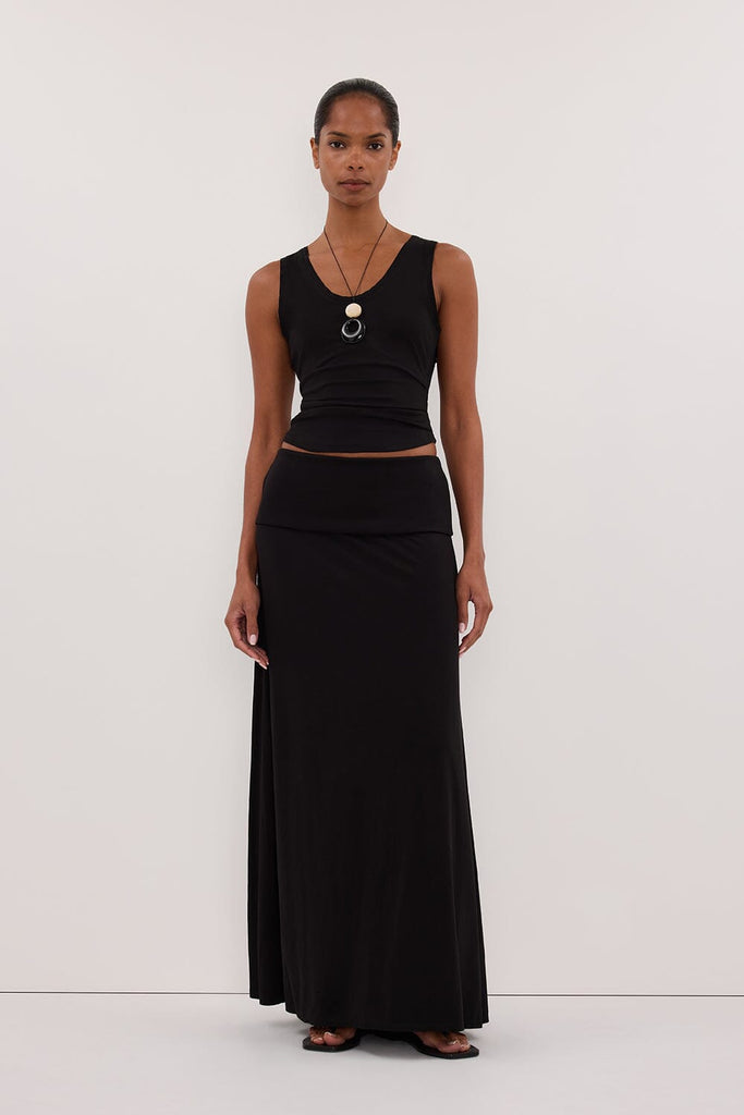 JULIE BLACK MODAL BLEND TANK | Dissh