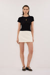 SOHO CREAM SKORT