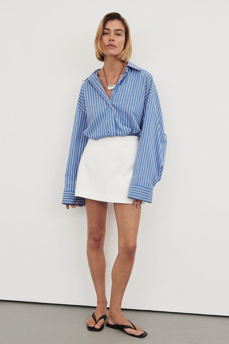 SOHO WHITE TAILORED SKORT