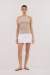 NIEVE WHITE MINI SKORT