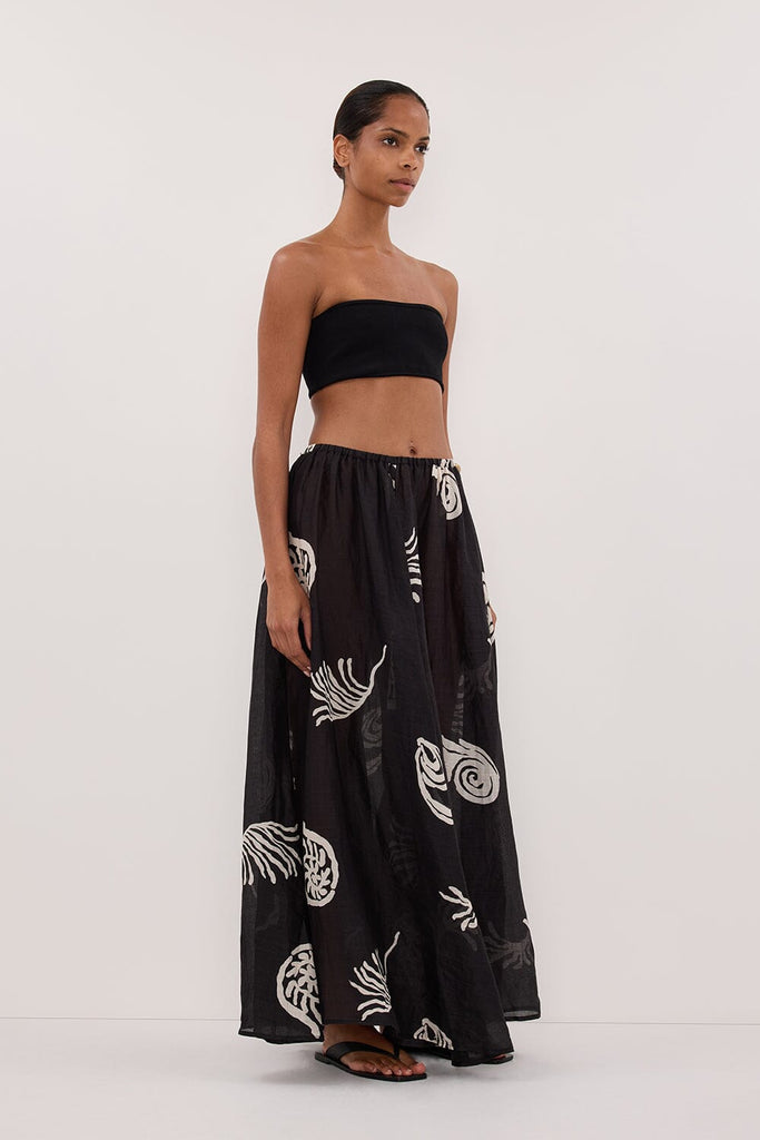 tk Store - Ramie Midi Skirt main image 1