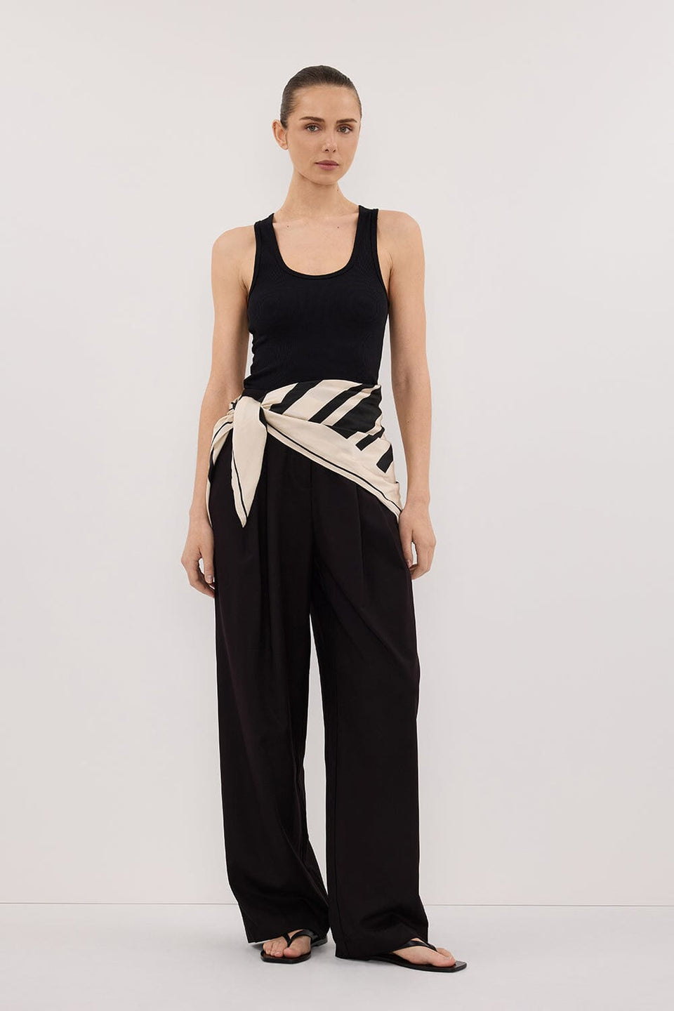 EDEN BLACK TAILORED PANT Clothing DISSH Boutiques