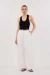 EDEN WHITE TAILORED PANT