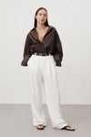 EDEN WHITE TAILORED PANT