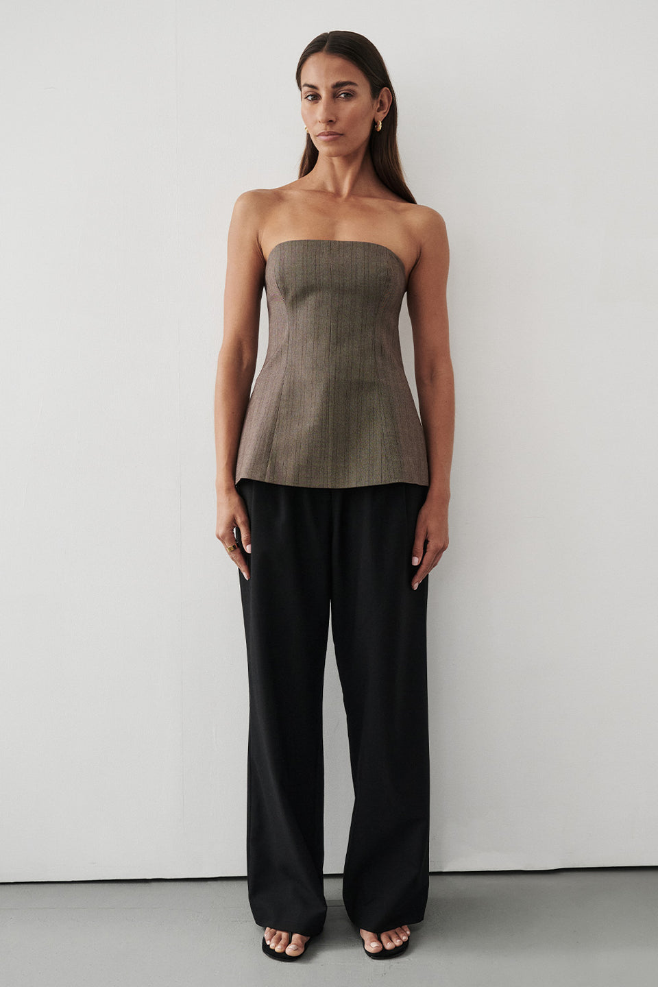 REMY BLACK TAILORED PANT Clothing DISSH Boutiques 6 BLACK