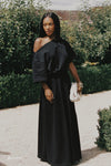 ESME BLACK ASYM MAXI DRESS