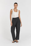 ARDEN OFF WHITE KNIT TANK