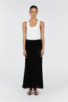 ZADIE BLACK CROCHET SKIRT