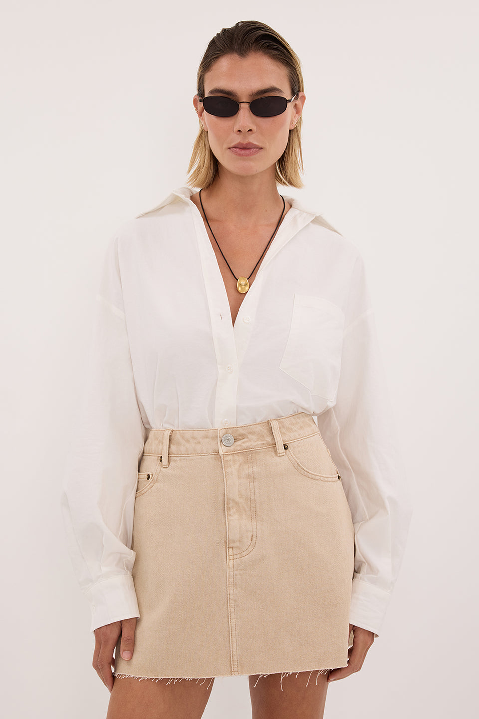 DANA BUFF DENIM SKIRT