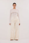 REAGAN 2.0 CREAM SLOUCHY JEAN