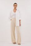 ALIAS NATURAL TEXTURED KNIT PANT