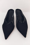 ALIAS MAE GOMEZ BLACK MESH HEEL