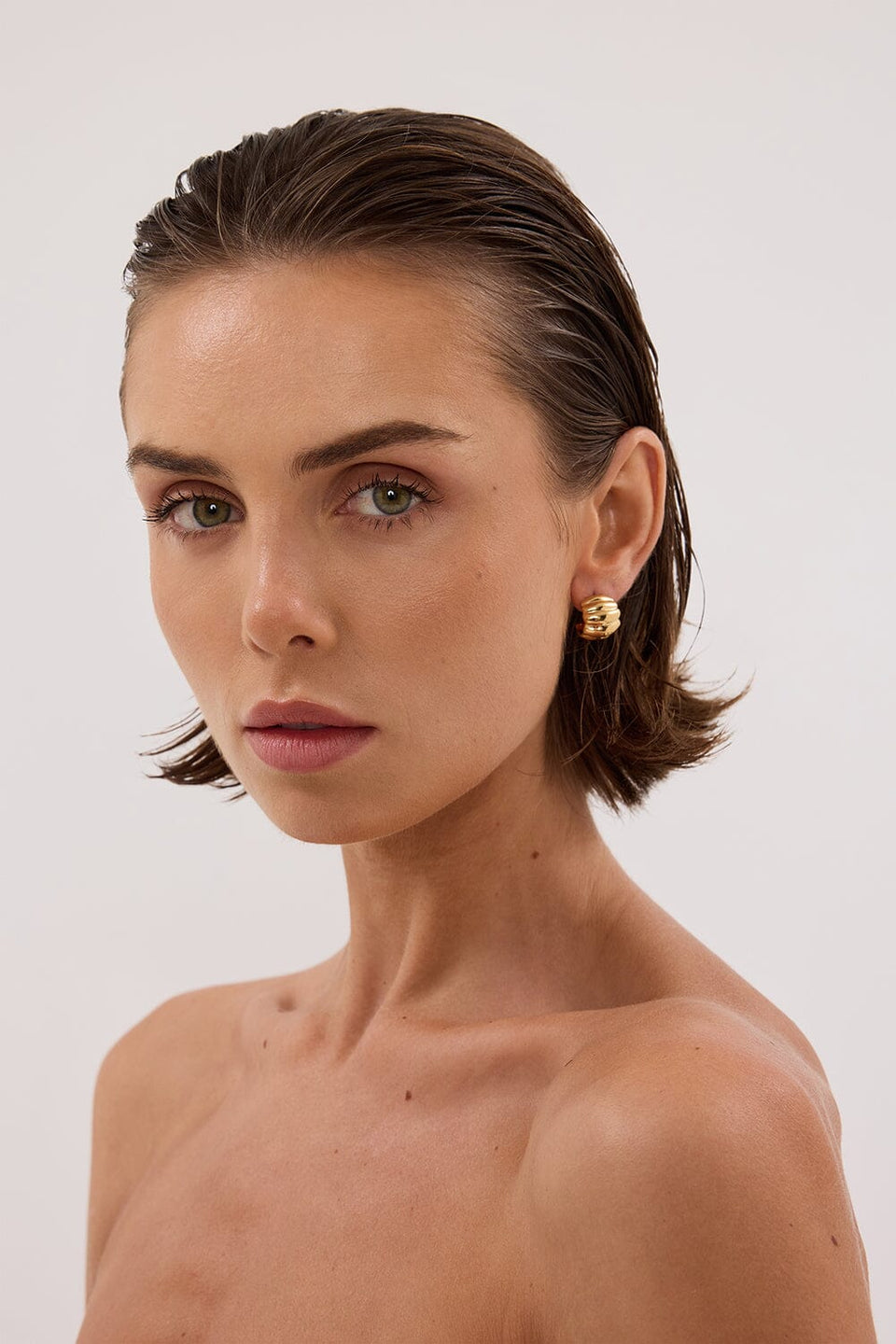 HEAVEN MAYHEM TERRE EARRING GOLD Accessories DISSH Boutiques