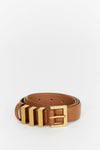 TOBIAS TAN LEATHER BELT