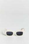 VINZ CREAM SQUARE SUNGLASSES