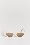 LUV LOU THE FRANKIE CREAM SUNGLASSES