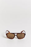 LUV LOU THE LOLA AMBER SUNGLASSES