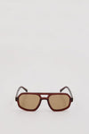LUV LOU THE BANKS CHERRY SUNGLASSES
