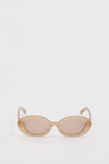 LUV LOU THE AUDREY BISQUE SUNGLASSES
